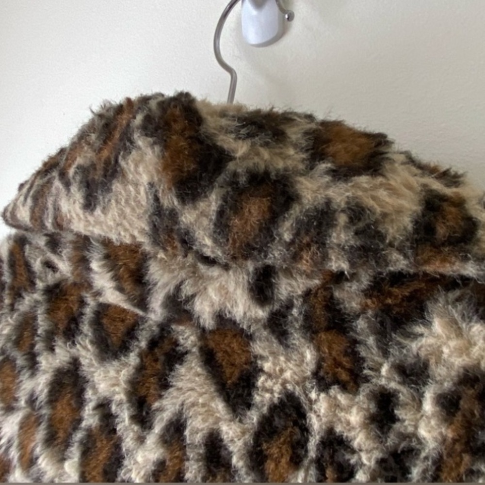 Vintage Olympia Leopard Print Long Coat - Picture 13 of 16